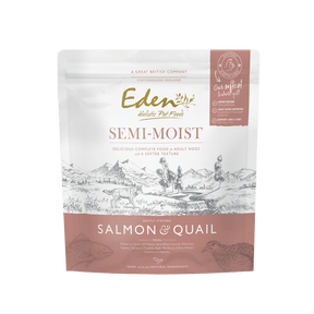 Eden Semi-Moist Salmon & Quail Dog Food 2kg Semi-Moist Dog Food Eden 