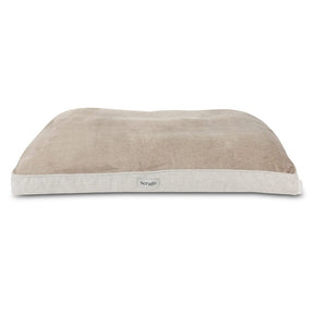 Scruffs Harvard Memory Foam XL Pearl Grey 120X75CM Dog Beds Scruffs 