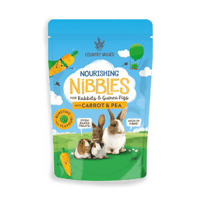 Country Values Carrot and Pea Treats 60g Small Animal Treats Country Values 