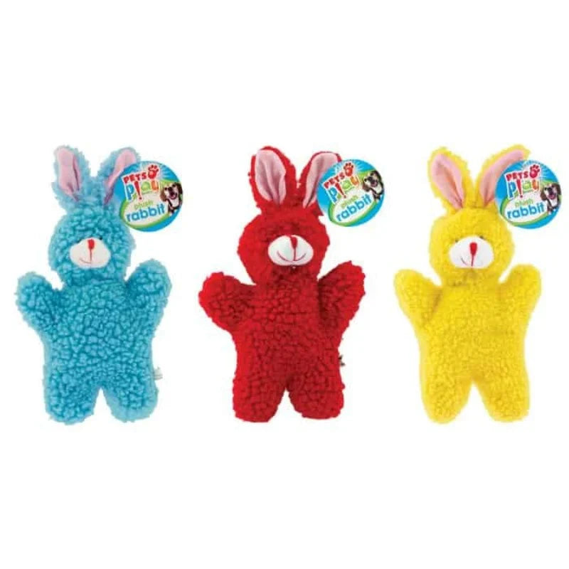 Pets Play Plush Rabbit Dog Toy Pets Play 