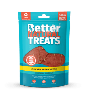 Better Natural Treats Chicken & Sweet Potato Sticks 90g Better Natural Treats 