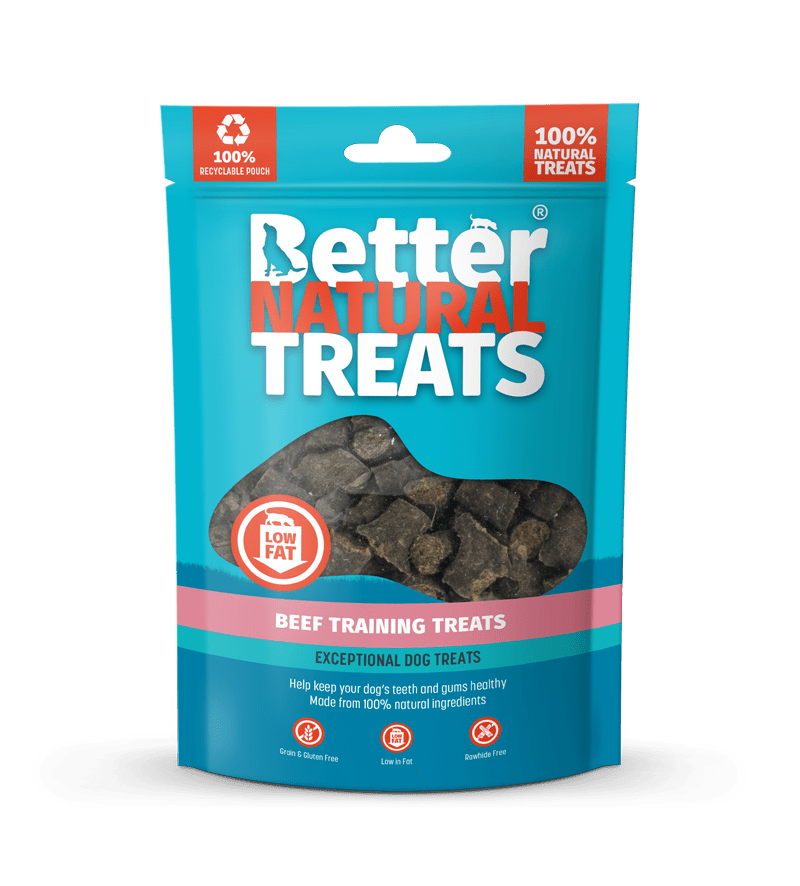 Better Natural Treats Beef Training Treats 90g Better Natural Treats 