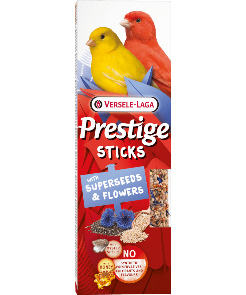 Versele-Laga Prestige Canary Sticks Superseeds & Flowers 60g Bird Treats Versele-Laga 