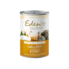 Eden Gourmet Turkey, Goose & Rabbit 400g Wet Dog Food Eden 