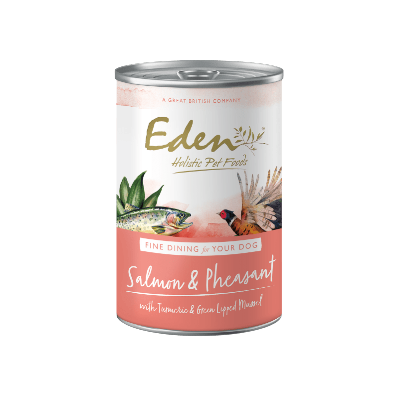 Eden Gourmet Salmon & Pheasant Wet Dog Food 400g Wet Dog Food Eden 