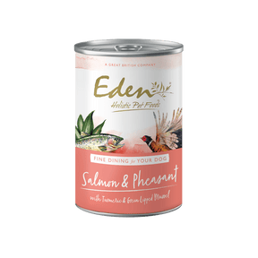 Eden Gourmet Salmon & Pheasant Wet Dog Food 400g Wet Dog Food Eden 