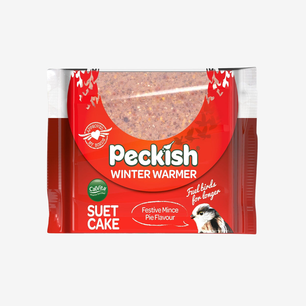 Peckish Winter Warmer Suet Cake for Wild Birds 300g Wild Bird Food Peckish 
