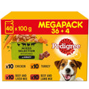 Pedigree Mixed Selection in Gravy 40pk Wet Dog Food Pedigree 