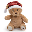 Christmas Teddy Plush Dog Toy Pet Face 