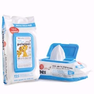 Petkin Mega Value Petwipes for Dogs & Cats 125 Pack Dog Treatments Petkin 