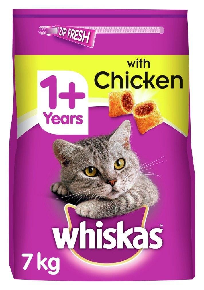 Whiskas Complete Chicken 7kg - Damaged Bag Whiskas 