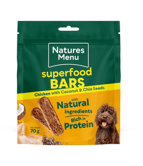 Natures Menu Country Hunter Chicken Superfood Bars 70g Dog Treats Natures Menu 