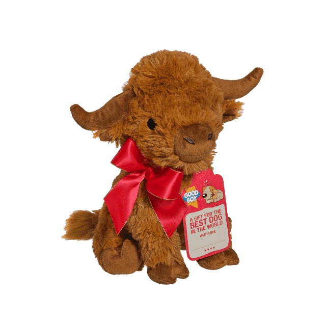 Good Boy Highland Cow Dog Toy Ancol 