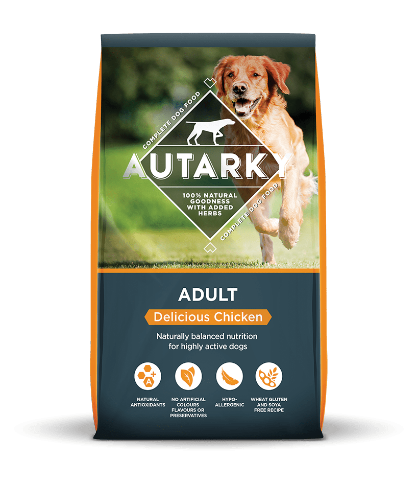 Autarky Adult Delicious Chicken Dry Dog Food 12kg Dry Dog Food Autarky 