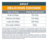 Autarky Adult Delicious Chicken Dry Dog Food 12kg Dry Dog Food Autarky 
