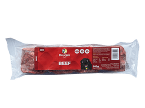 Dougies Beef 80:10:10 Raw Dog Food 560g ❄ Raw Dog Food Dougies 