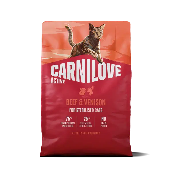 Carnilove Active Cat Beef & Venison 2kg