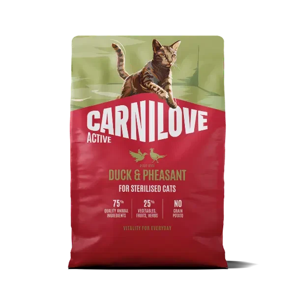 Carnilove Duck & Pheasant Cat Food 2kg Carnilove 