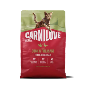 Carnilove Duck & Pheasant Cat Food 2kg Carnilove 