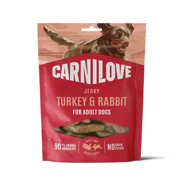 Carnilove Dog Jerky Treats Turkey & Rabbit 100g Carnilove 