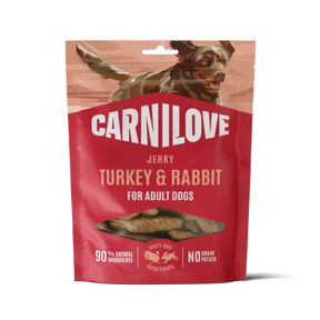 Carnilove Dog Jerky Treats Turkey & Rabbit 100g Carnilove 