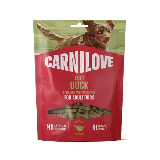 Carnilove Duck with Rosemary Soft Dog Treats 200g Dog Treats Carnilove 