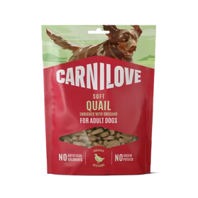 Carnilove Quail with Oregano Soft Dog Treats 200g Dog Treats Carnilove 