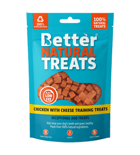 Better Natural Treats Chicken & Cheese Training Treats 90g Better Natural Treats 