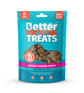 Better Natural Treats Chicken Training Treats 90g Better Natural Treats 
