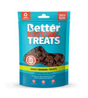 Better Natural Treats Duck Training Treats 90g Better Natural Treats 