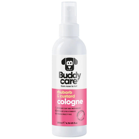 Buddycare Rhubarb & Custard Dog Cologne 200ml Dog Grooming Buddycare 
