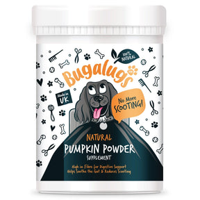 Bugalugs Natural Pumpkin Powder 200g Dog Supplements Bugalugs 