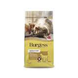 Burgess Chicken with Duck Adult Dry Cat Food 1.5kg Dry Cat Food Burgess 