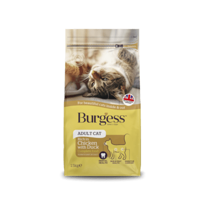 Burgess Cat Adult Chicken & Duck 4kg Burgess 