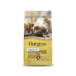 Burgess Cat Adult Chicken & Duck 4kg Burgess 