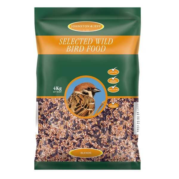 Johnston & Jeff Wild Bird Food 4kg Johnston & Jeff 