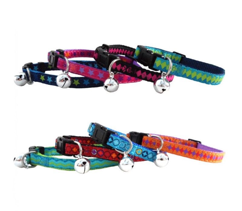 Hem & Boo Trendy Mix Breakaway Cat Collar 20–30cm Cat Collars Hem & Boo 