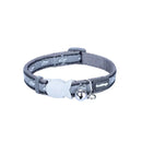 Red Dingo Cat Collar Design Shark Grey XS Red Dingo 