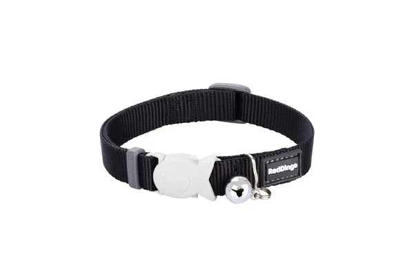 Red Dingo Cat Collar Classic Classic Black XS Red Dingo 