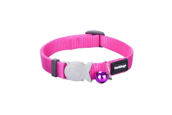 Red Dingo Cat Collar Classic Classic Hot Pink XS Red Dingo 