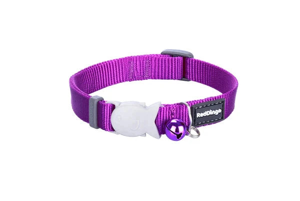Red Dingo Cat Collar Classic Classic Purple XS Red Dingo 