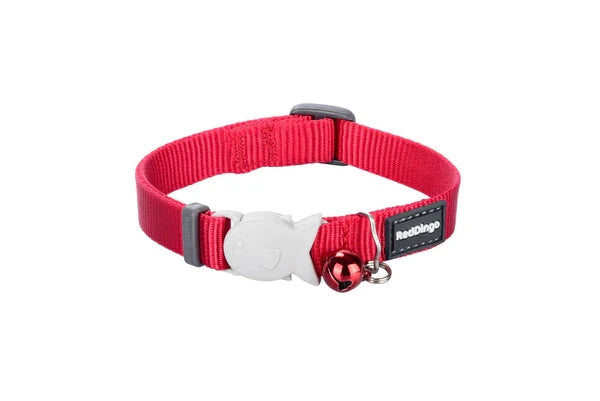 Red Dingo Cat Collar Classic Classic Red XS Red Dingo 
