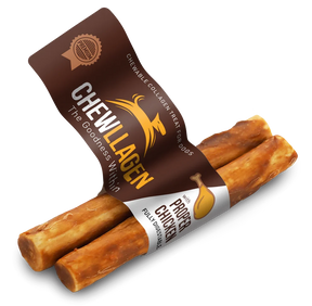 Chewllagen Chicken Medium Roll 5" Twin Dog Treats Chewllagen 