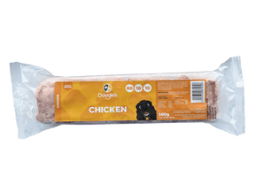 Dougies Chicken 80:10:10 Raw Dog Food 560g ❄ Raw Dog Food Dougies 