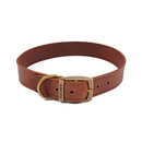 Ancol Latigo Leather Collar Chestnut Ancol 