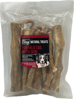 K9 Chew Buffalo Tail with Skin 250g K9 Chew 