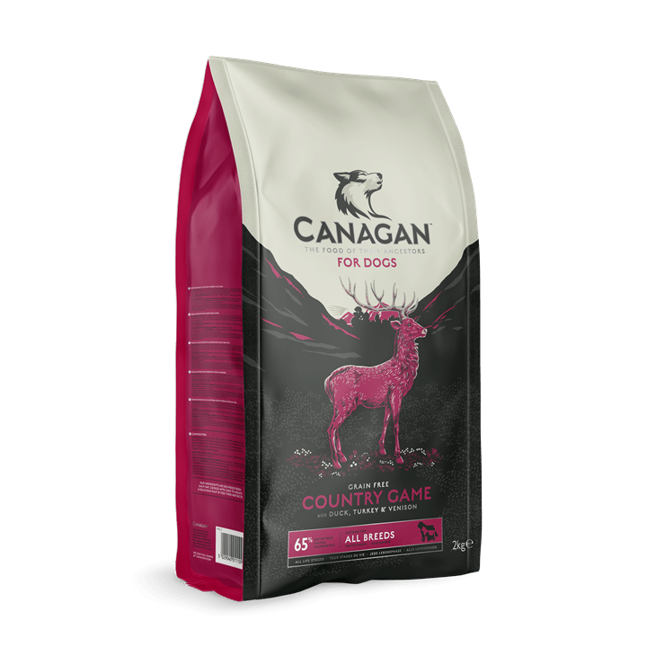 Canagan Country Game Dry Dog Food 2kg Dry Dog Food Canagan 