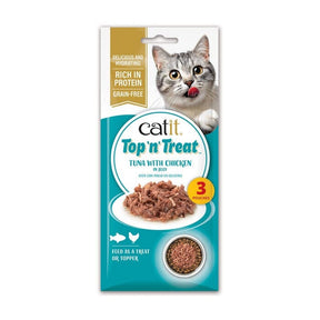 Catit Top N Treat Tuna & Chicken 3x60g Catit 