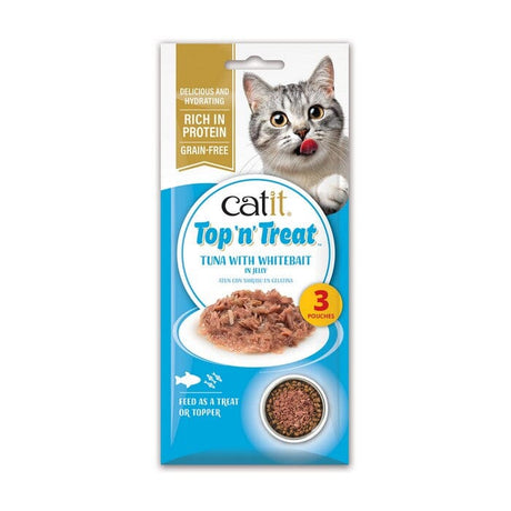 Catit Top N Treat Tuna & Whitebait 3x60g Catit 