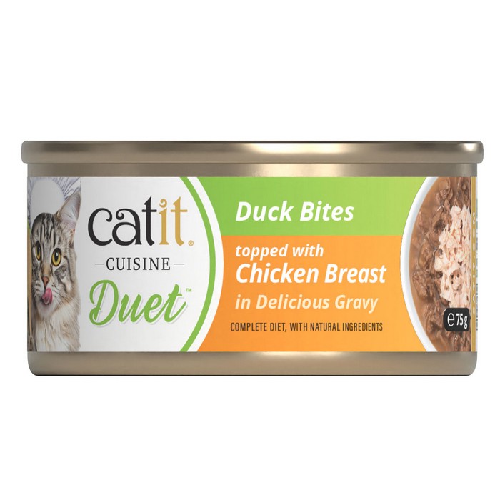 Catit Duet Duck With Chicken 75g